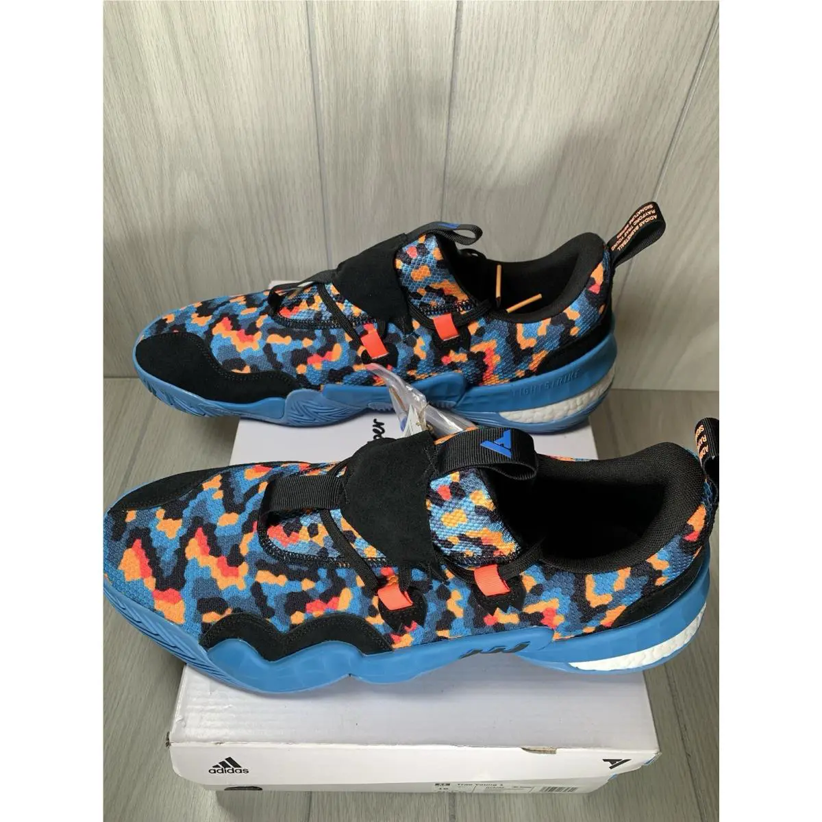 Adidas shoes - adidas Trae Young 1 - Trae Young - GY0289 - Core Black / Core Black / Sky Rush (UPC: 195734065521) 0