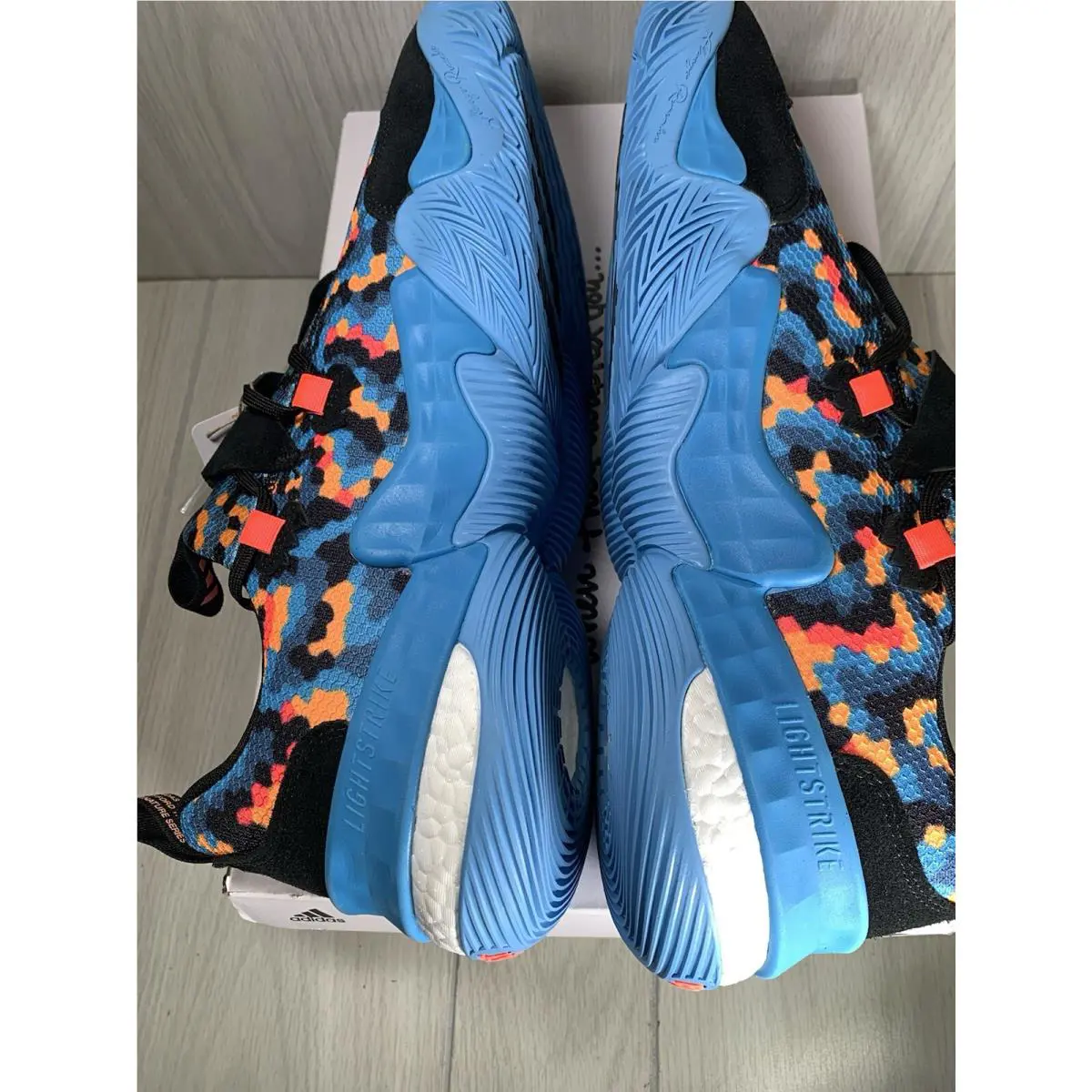 Adidas shoes - adidas Trae Young 1 - Trae Young - GY0289 - Core Black / Core Black / Sky Rush (UPC: 195734065521) 3