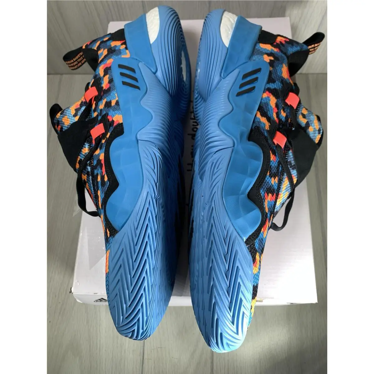 Adidas shoes - adidas Trae Young 1 - Trae Young - GY0289 - Core Black / Core Black / Sky Rush (UPC: 195734065521) 5