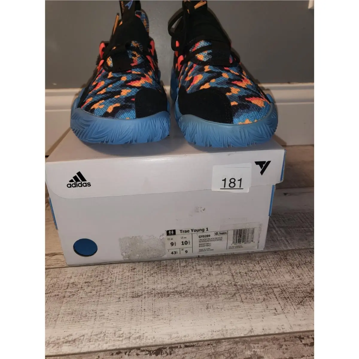 Adidas shoes - adidas Trae Young 1 - Trae Young - GY0289 - Multicolor 4