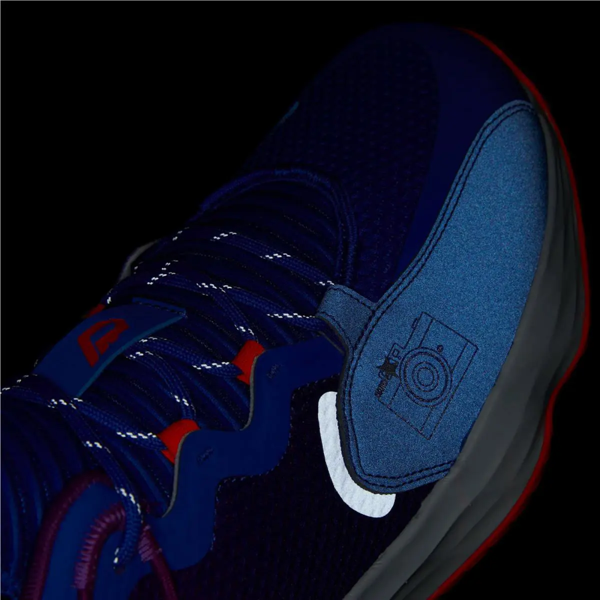 Adidas shoes - Adidas Dame 7 EXTPLY - Dame EXTPLY - H69013 - Sonic Fuchsia / Solar Red / Sonic Ink (UPC: 194828079284) 8