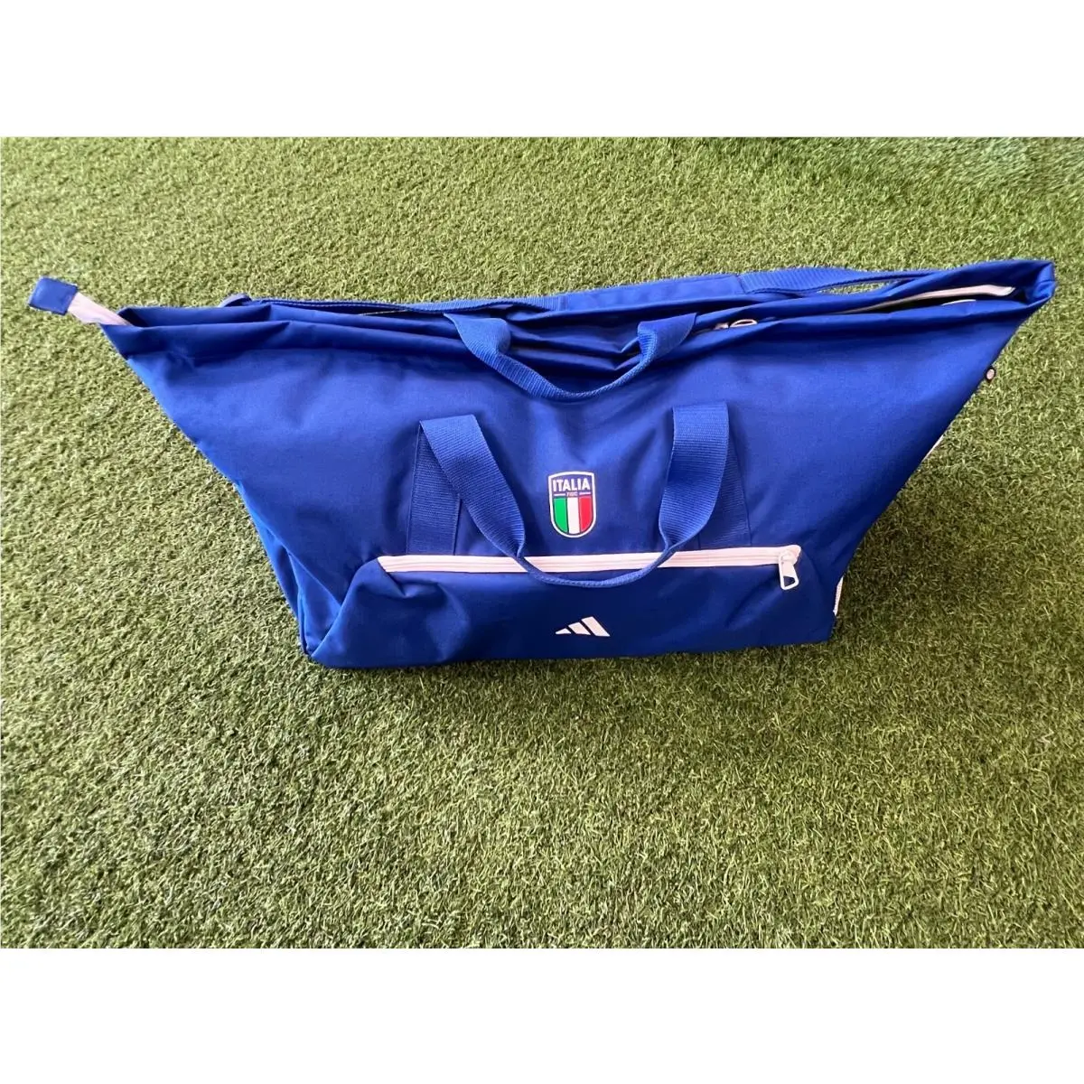 Italy Duffel Bag Blue/white by Adidas
