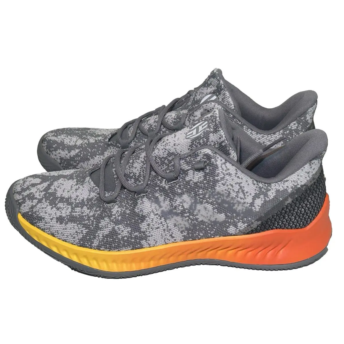 Adidas shoes - adidas Harden B-E - Harden - F97249 - Charcoal Solid Grey/Cloud White/Bold Gold (UPC: 191526208633) 1