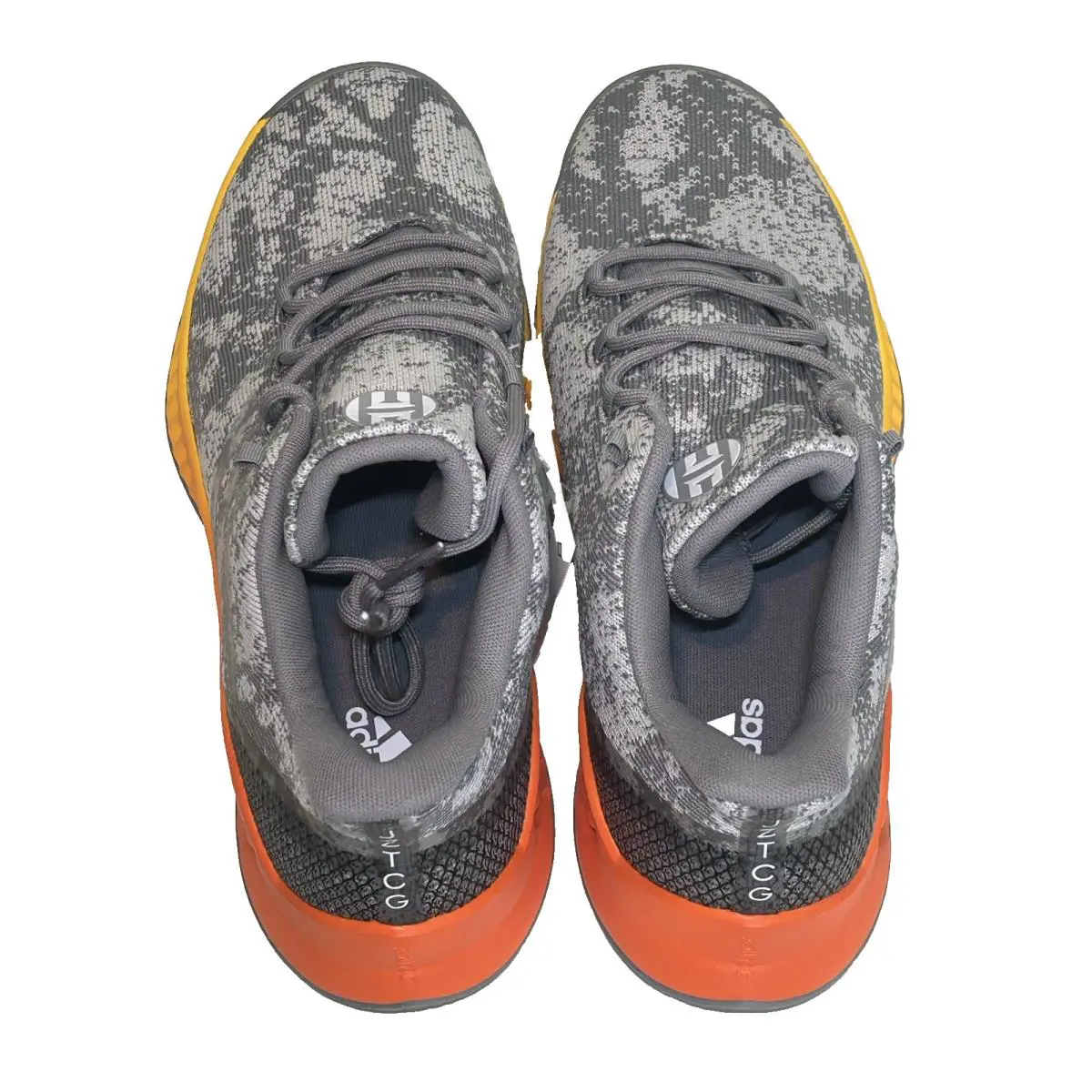 Adidas shoes - adidas Harden B-E - Harden - F97249 - Charcoal Solid Grey/Cloud White/Bold Gold (UPC: 191526208633) 6