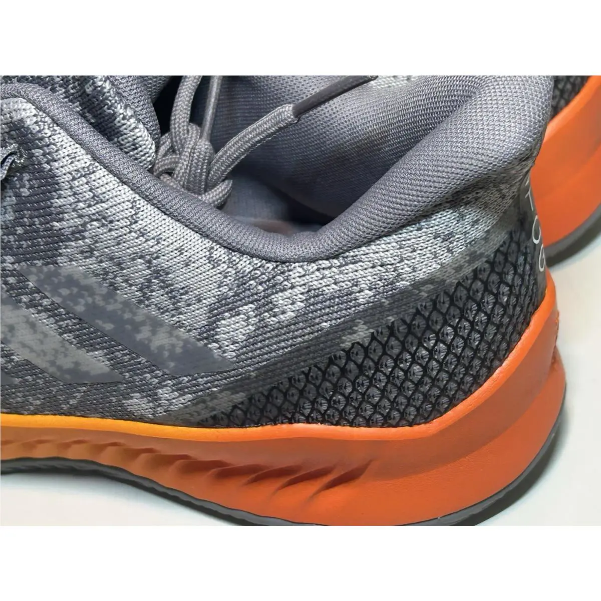 Adidas shoes - adidas Harden B-E - Harden - F97249 - Charcoal Solid Grey/Cloud White/Bold Gold (UPC: 191526208633) 5