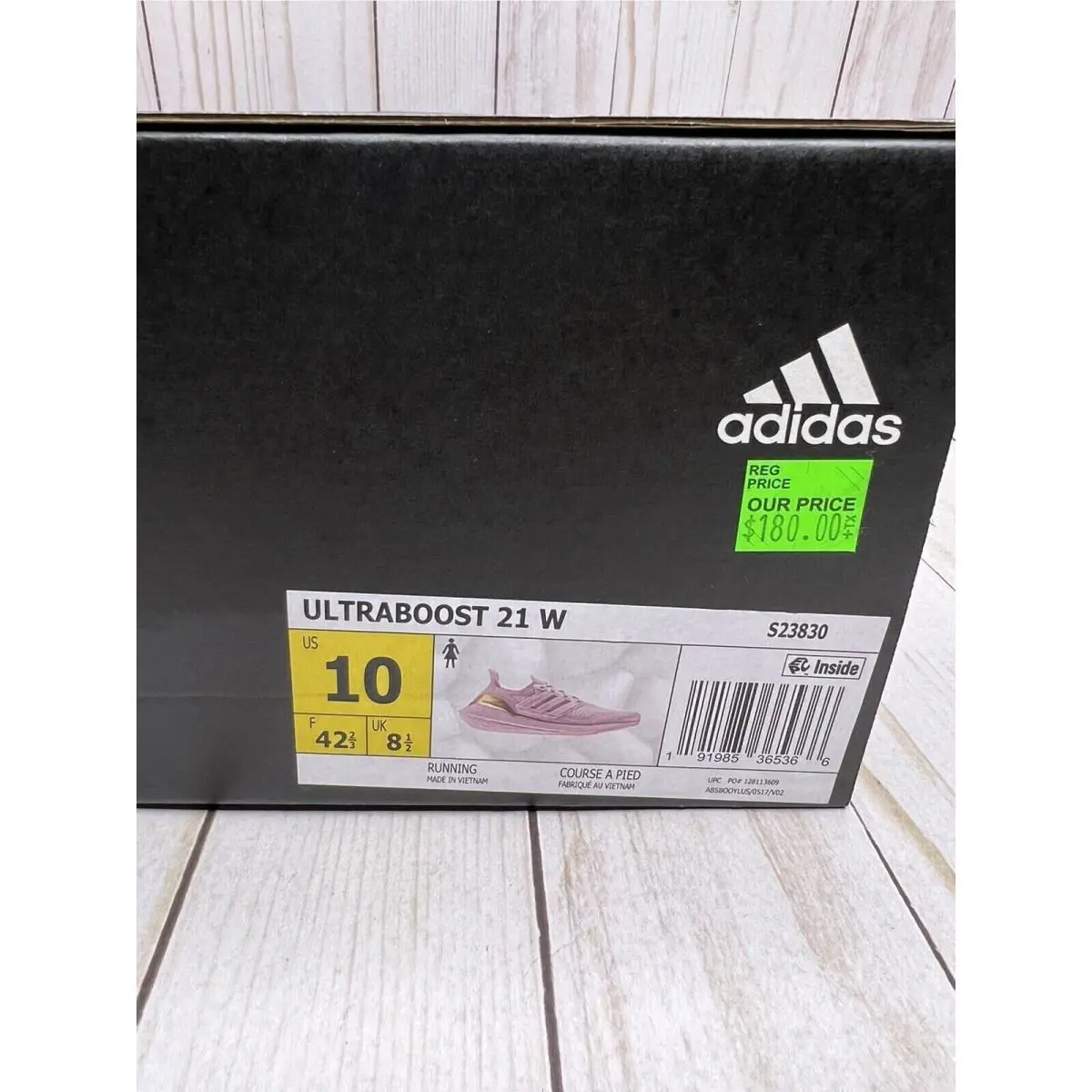 Adidas shoes - adidas Ultraboost 21 - Ultraboost - S23830 - Pink (UPC: 191985365366) 8