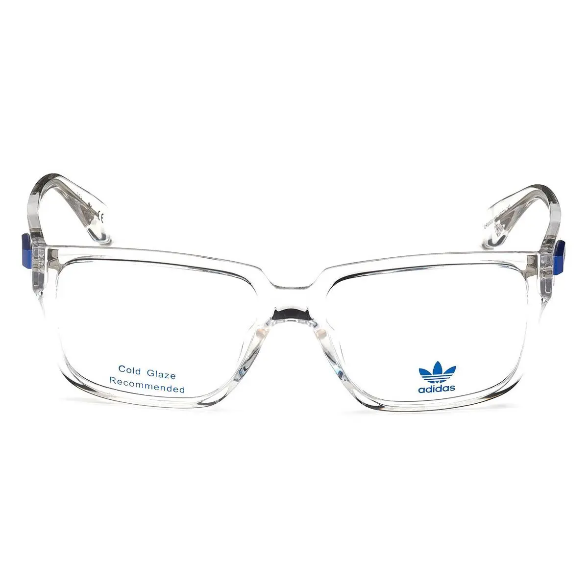 Adidas OR5005 Eyeglasses Men Crystal Rectangle 55mm