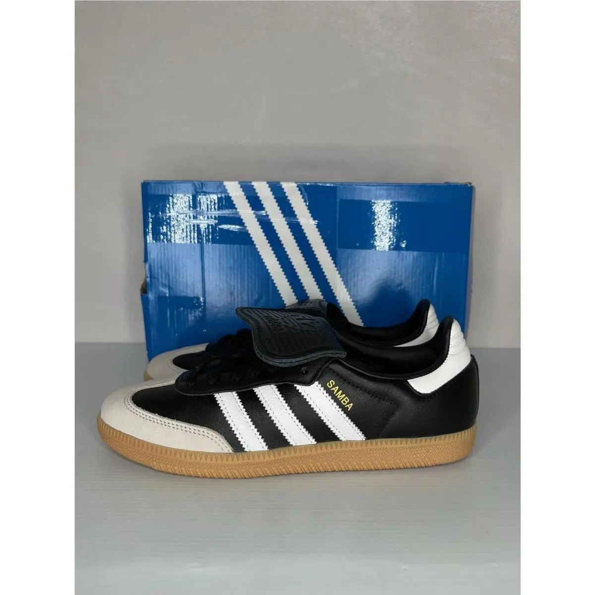 Adidas Samba LT Women’s 8 Black White Gum Sole Sneakers IG2010