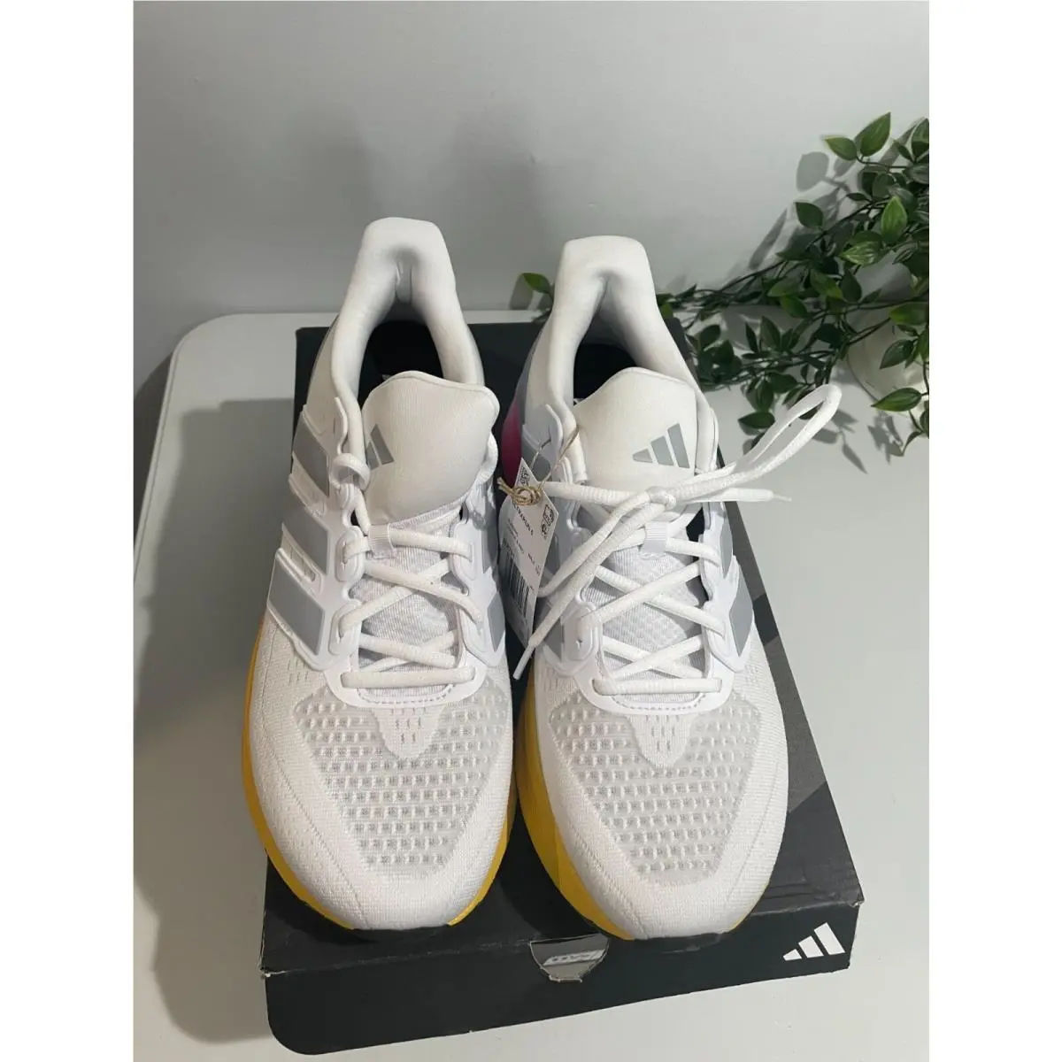 Adidas shoes - adidas Running - Running - Adidas UltraRun - Whithe Pink Yellow 13