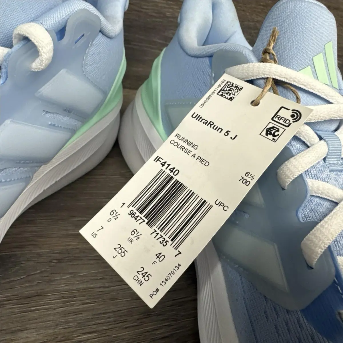 Adidas shoes - Adidas UltraRun 5 - UltraRun - Adidas UltraRun - Blue 4