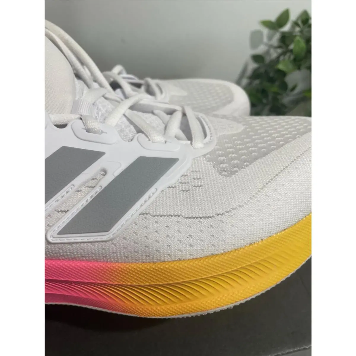 Adidas shoes - adidas Running - Running - Adidas UltraRun - Whithe Pink Yellow 16