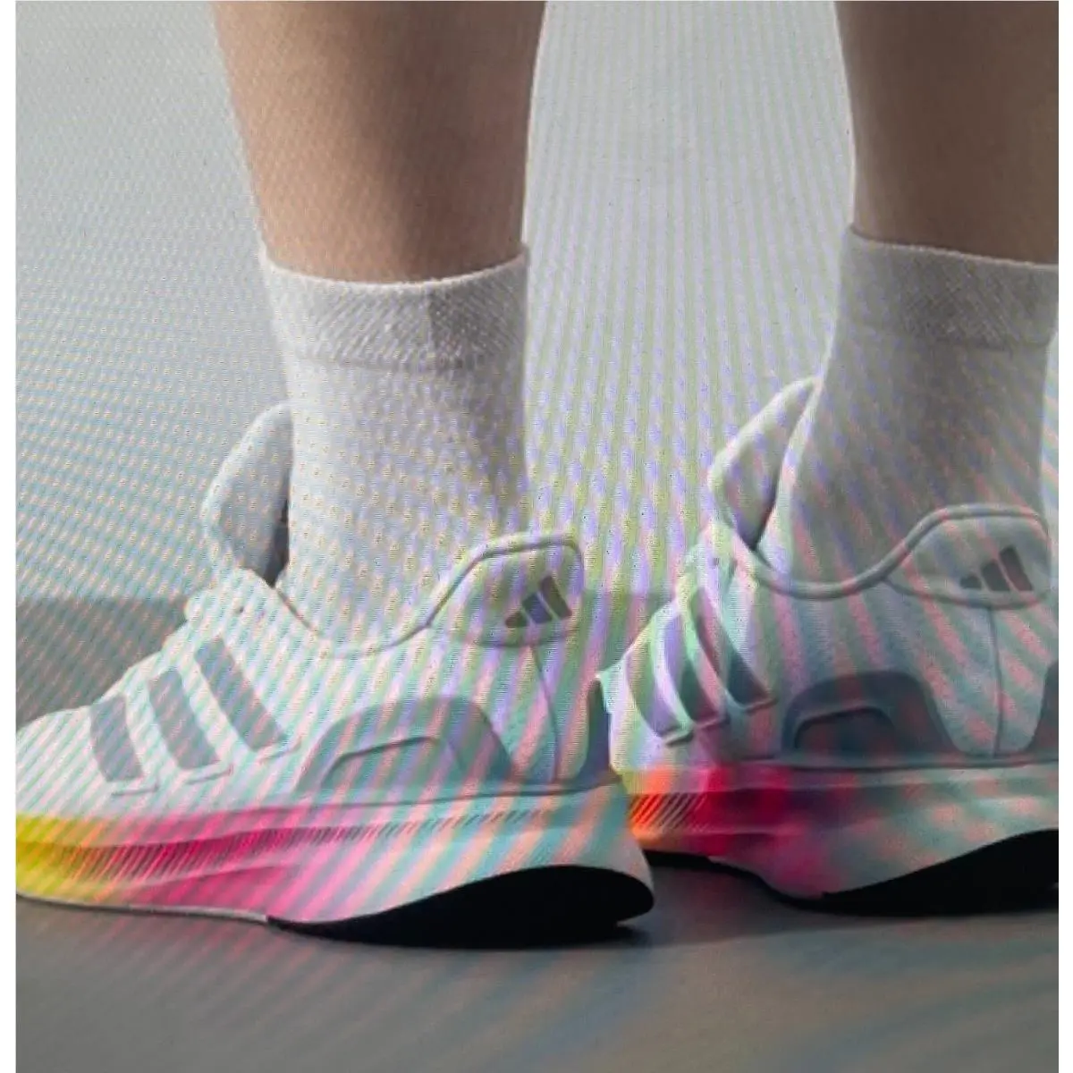Adidas shoes - adidas Running - Running - Adidas UltraRun - Whithe Pink Yellow 0