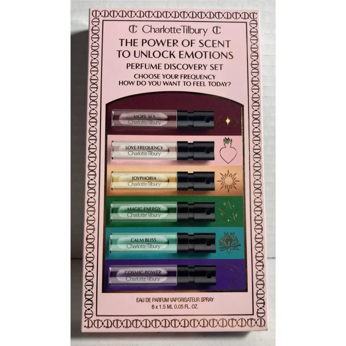 Charlotte Tilbury The Power of Scent to Unlock Emotions Perfume Discovery Set