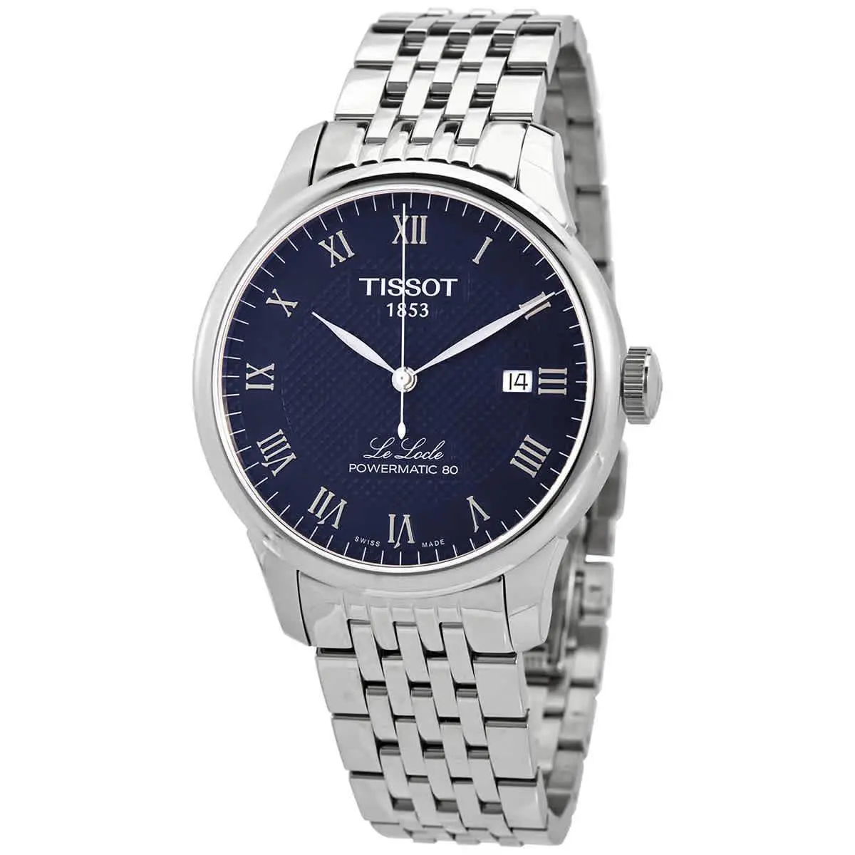 Le Locle Automatic Blue Dial Men`s Watch T006.407.11.043.00 by Tissot