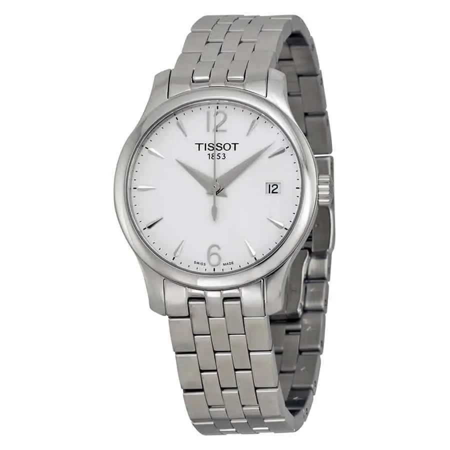 T063.210.11.037.00 Traditional Silver Dial 33 mm Women`s Watch by Tissot