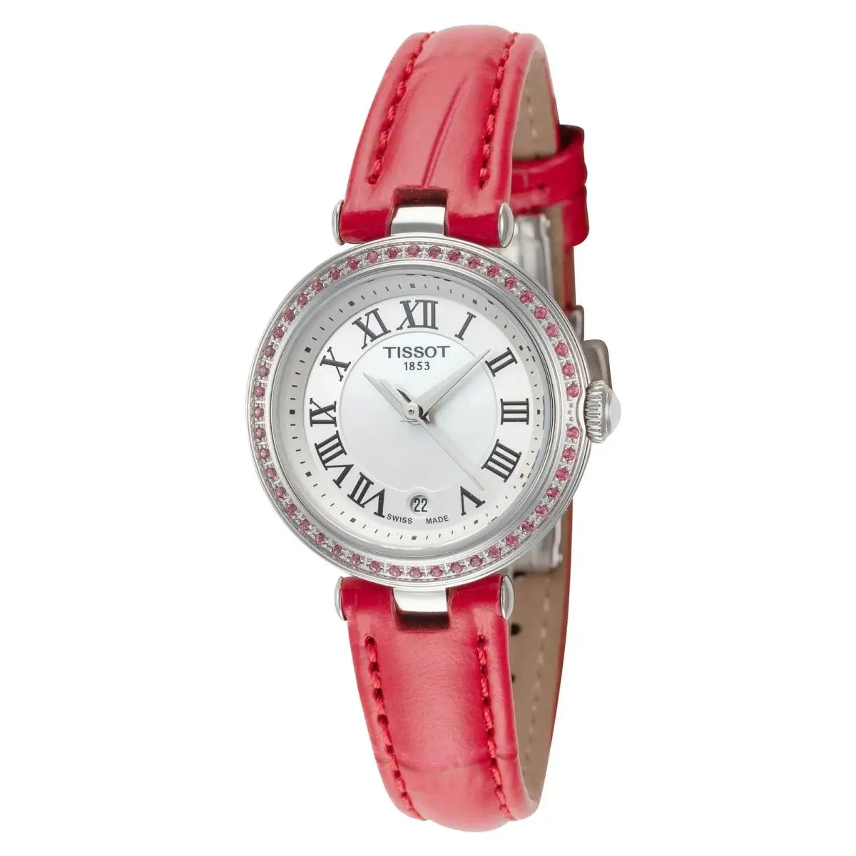 Bellissima Quartz White Dial Ladies Watch T126.010.66.113.00 by Tissot