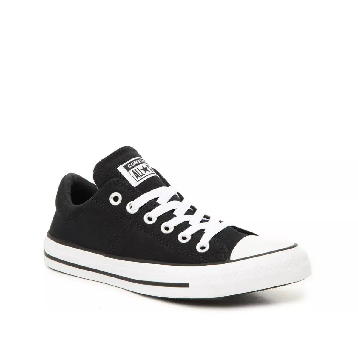 Woman`s Athletic Sneakers Converse Chuck Taylor All Star Madison Sneaker - Black