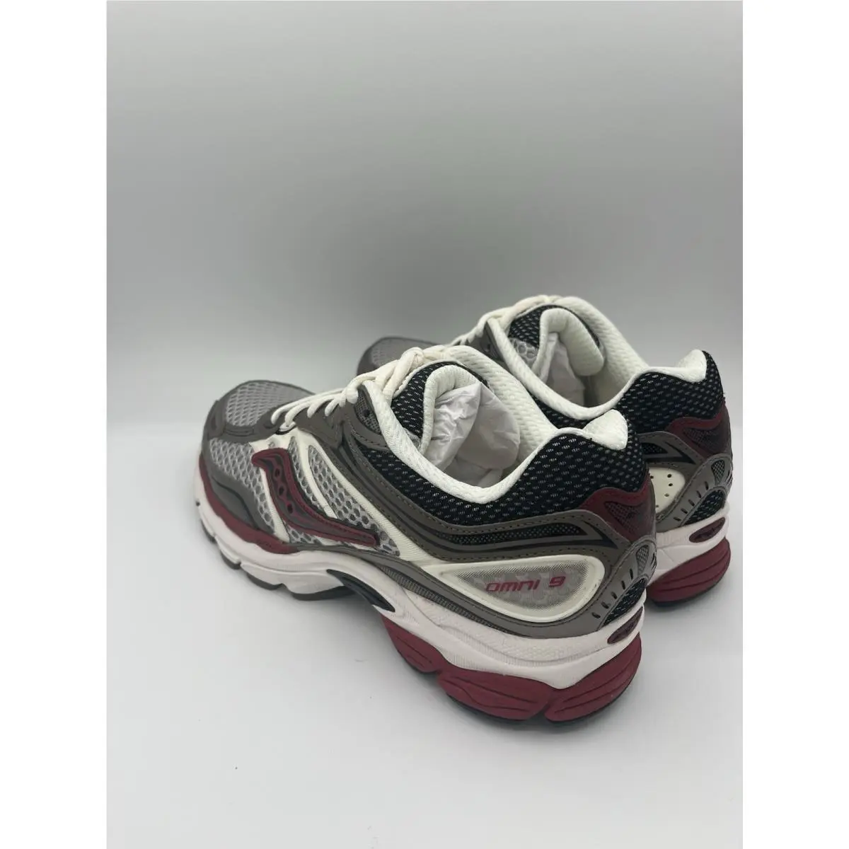 Saucony shoes - Saucony Progrid Omni 9 - Progrid Omni - S70739-6 - Brown / Red 3
