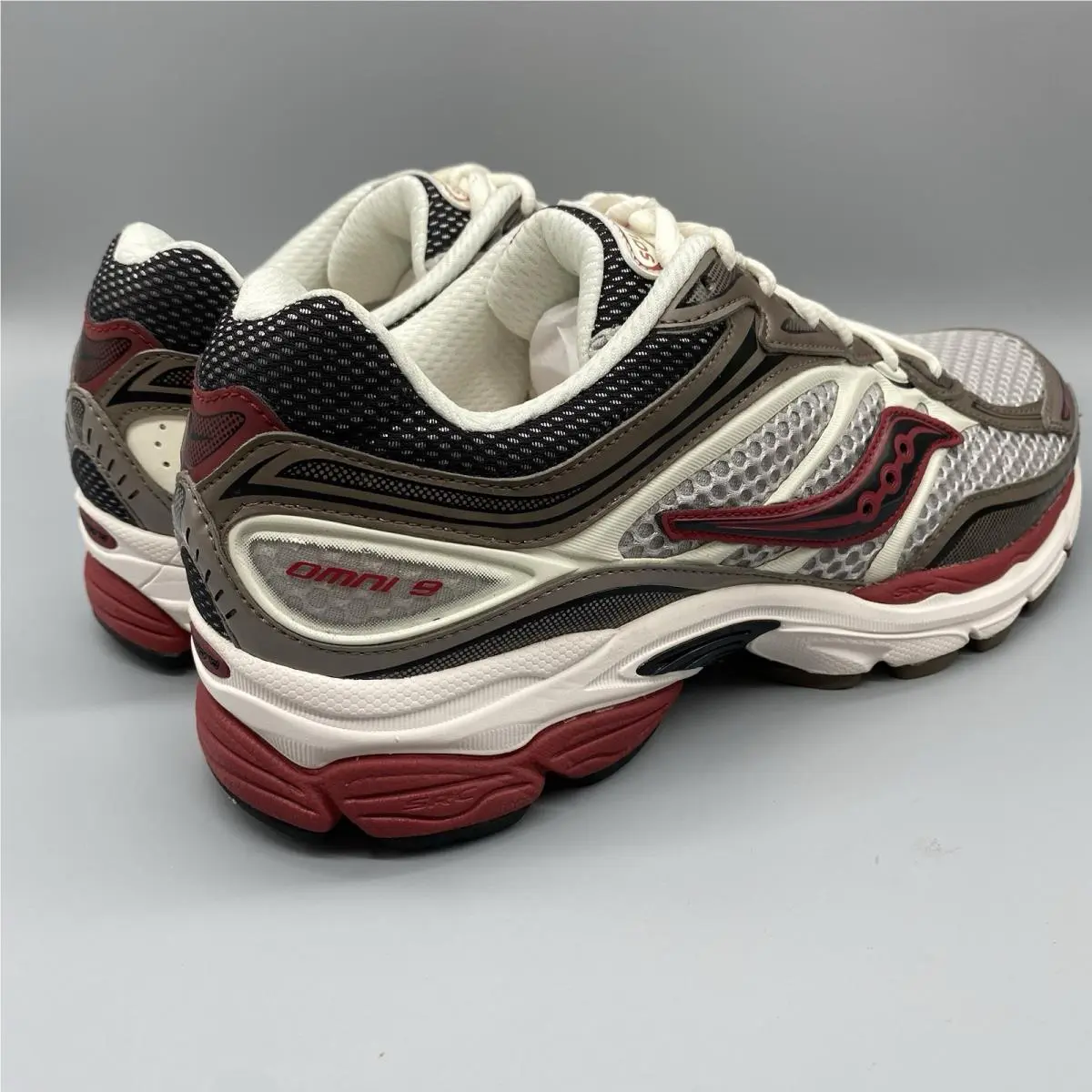 Saucony shoes - Saucony Progrid Omni 9 - Progrid Omni - S70739-6 - Brown/Red 1