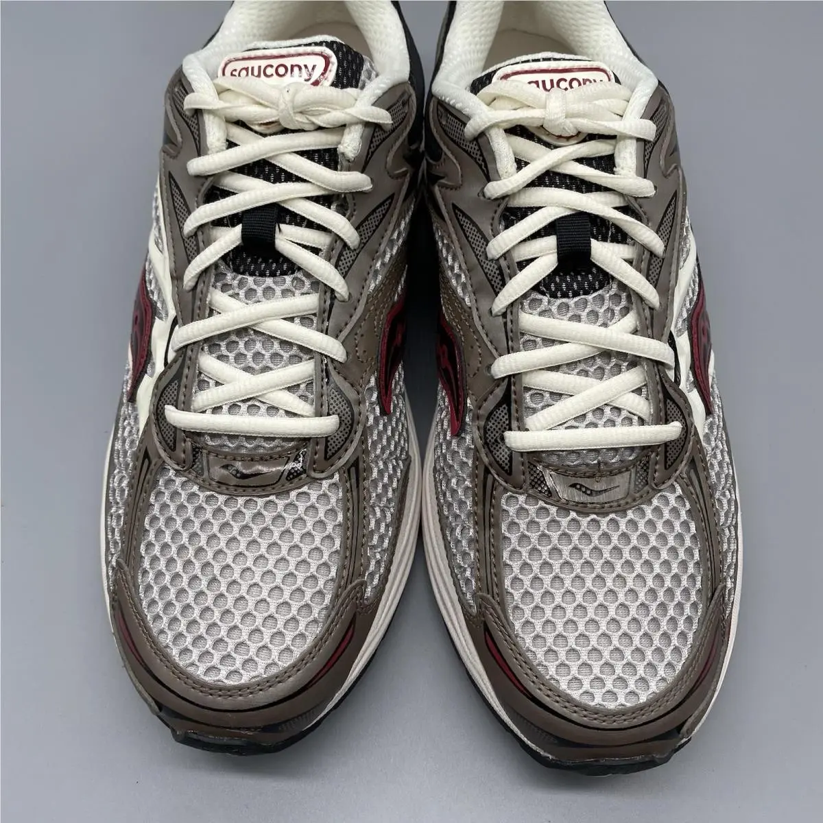 Saucony shoes - Saucony Progrid Omni 9 - Progrid Omni - S70739-6 - Brown/Red 7