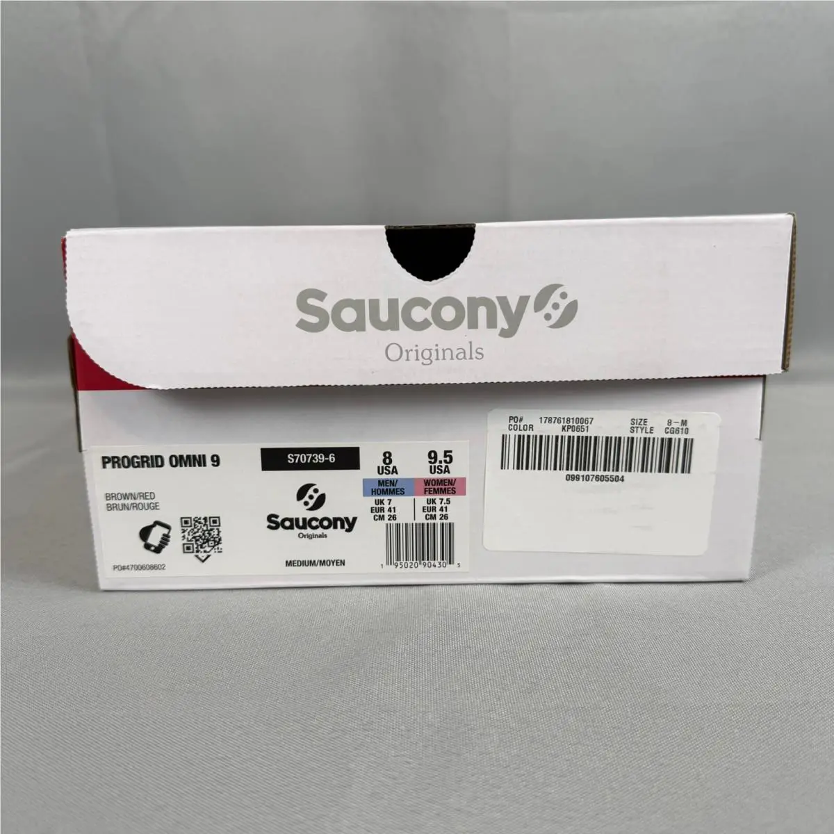Saucony shoes - Saucony Progrid Omni 9 - Progrid Omni - S70739-6 - Brown 7