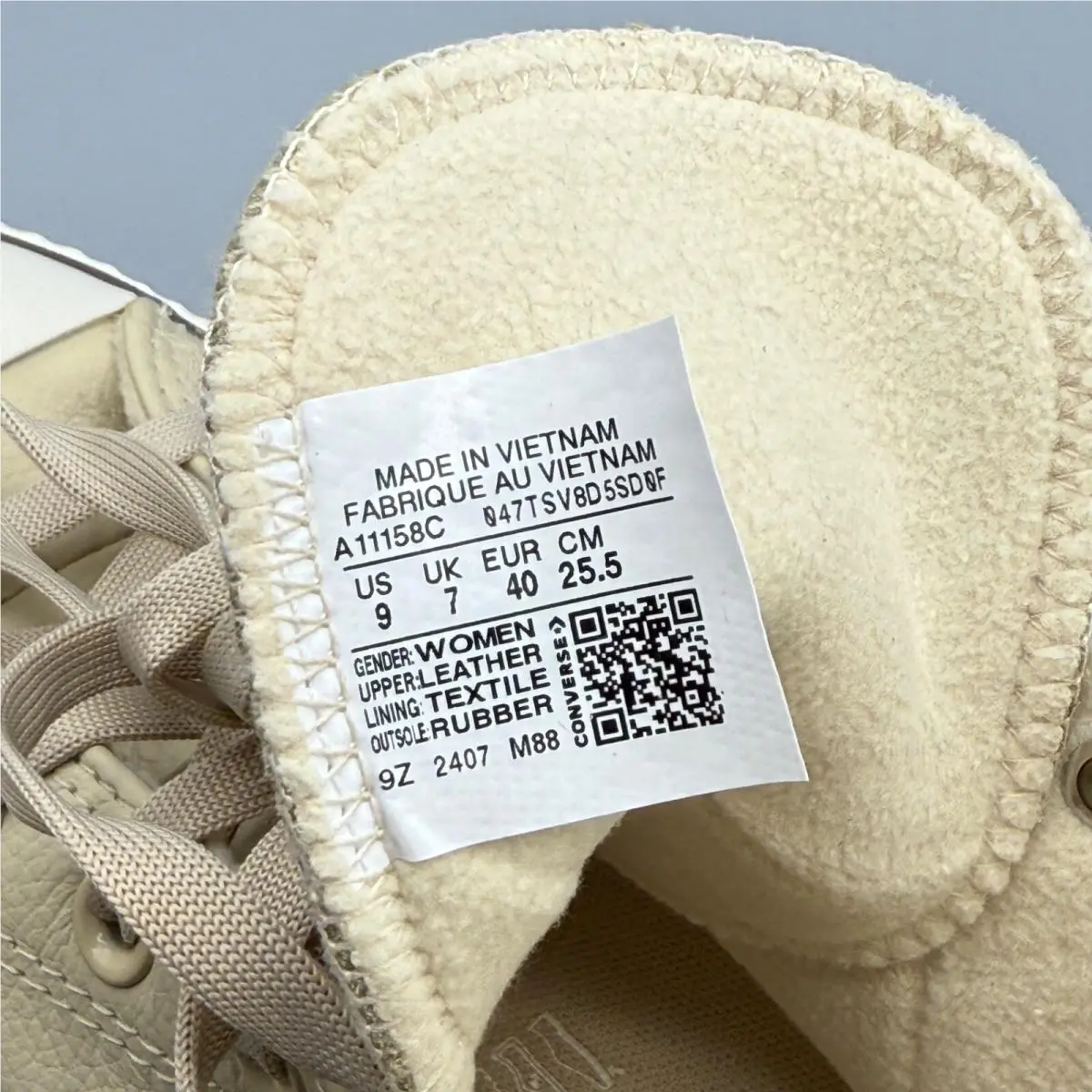 Converse shoes - Converse CTAS Lift - CTAS Lift - A11158C - Beige 8