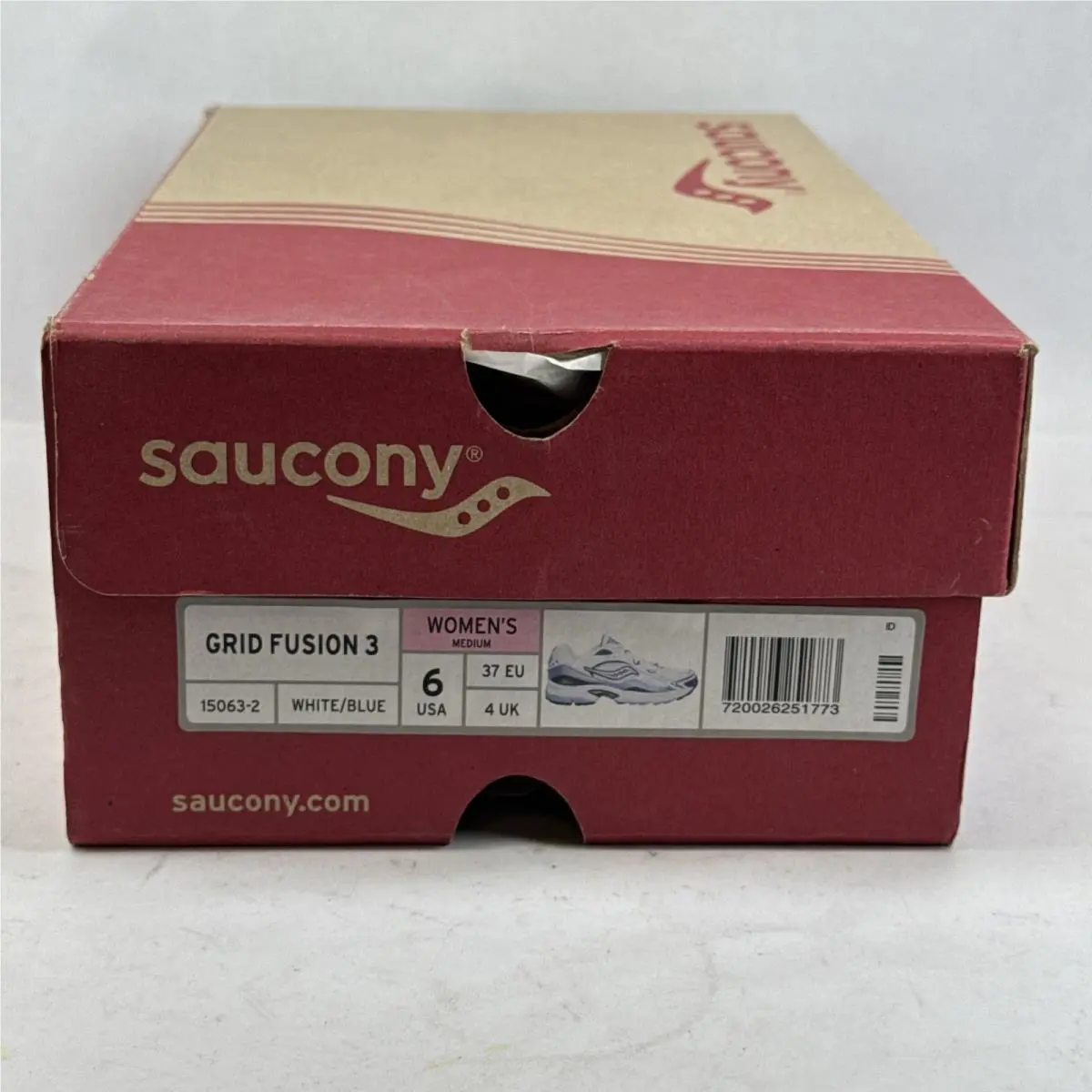 Saucony shoes - Saucony Grid Fusion - Grid Fusion - 15063-2 - White 8