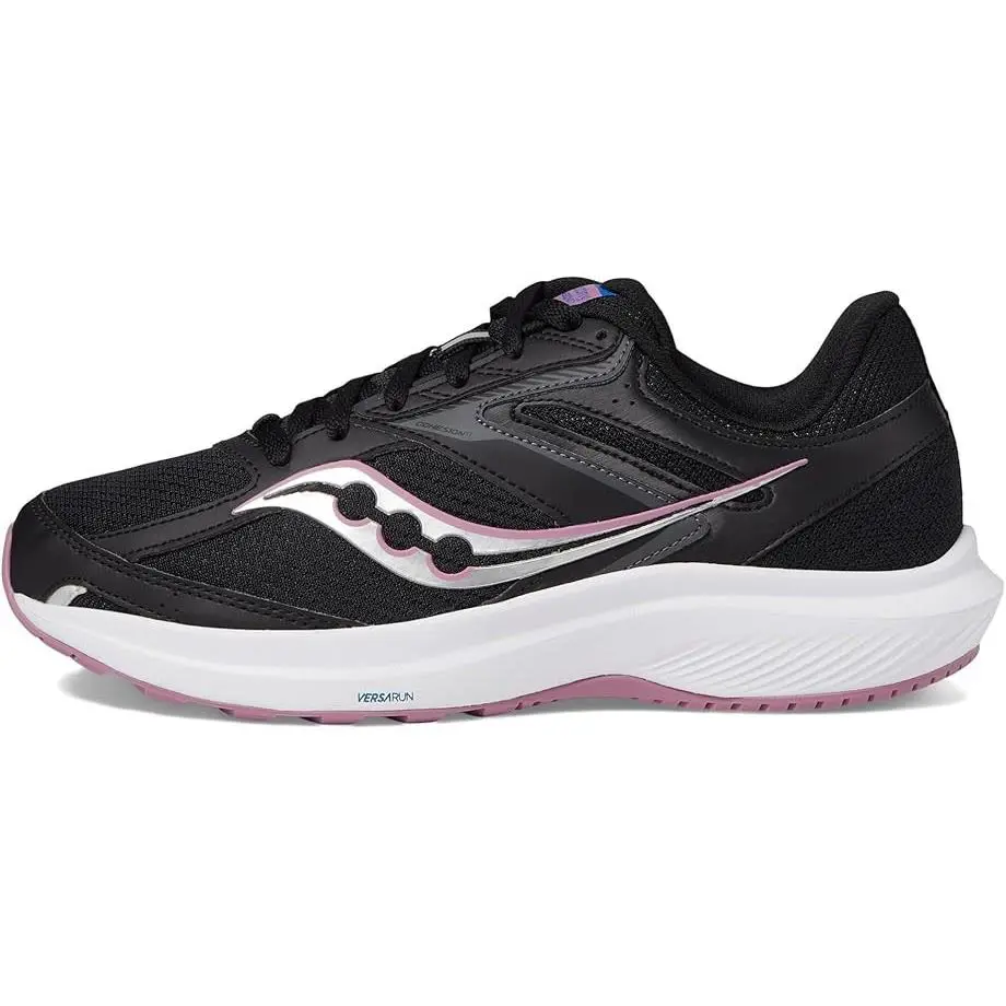 Saucony shoes - Saucony® Women`s 10 B Cohesion 17 Running Shoes in Black/Orchid - S10943-100 - Black 0