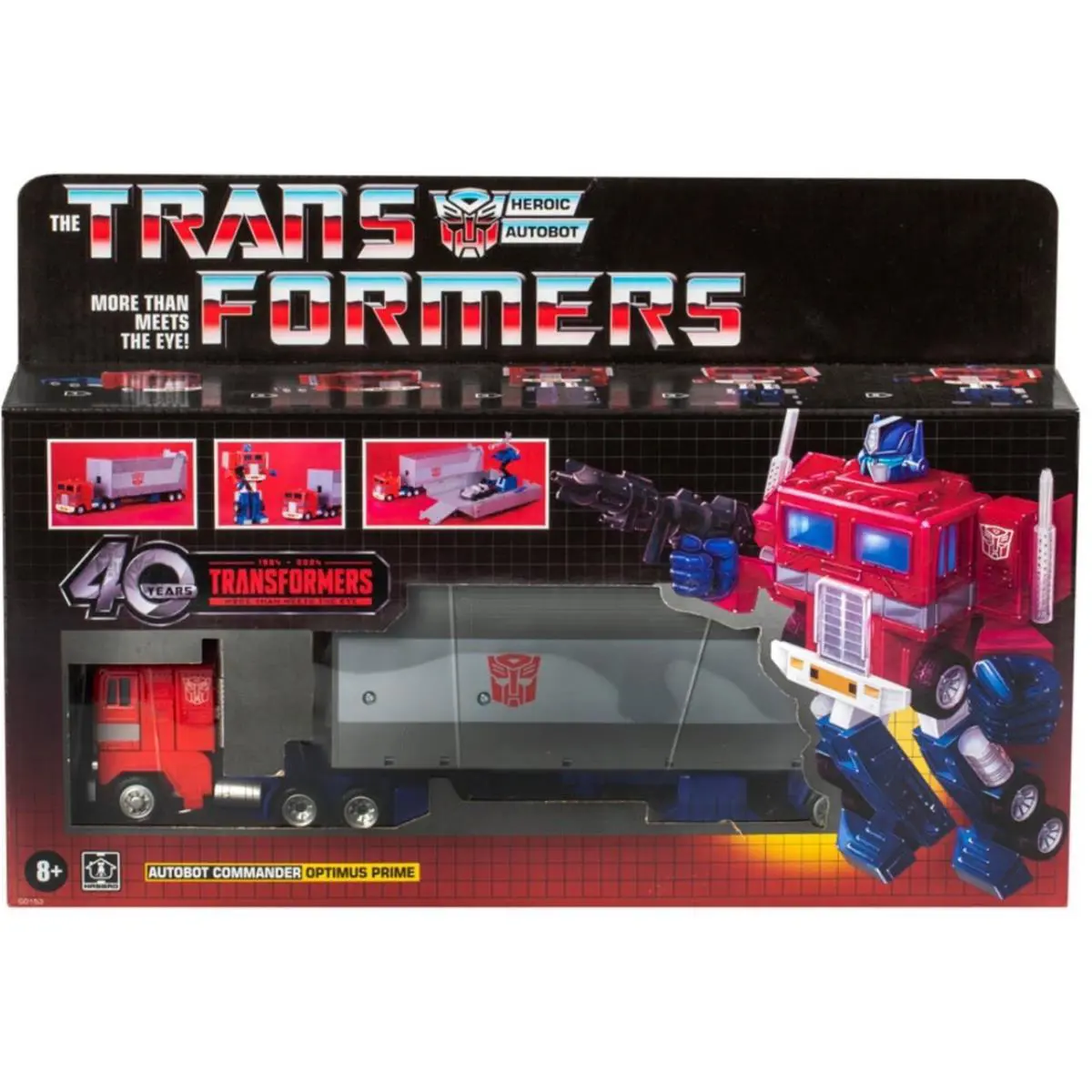 Transformers 40th Anniversary Optimus Prime Retro G1 Action Figure IN Stock