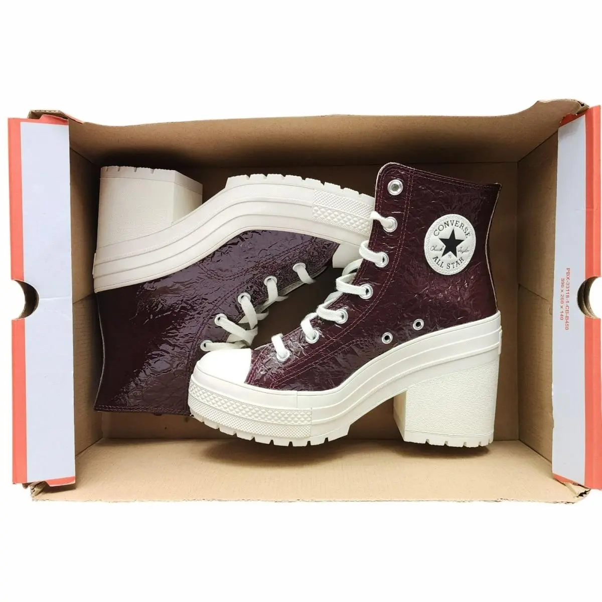 Converse shoes - Chuck 70 De Luxe - Chuck Luxe - A13387C - Burgundy (UPC: 194435272344) 6