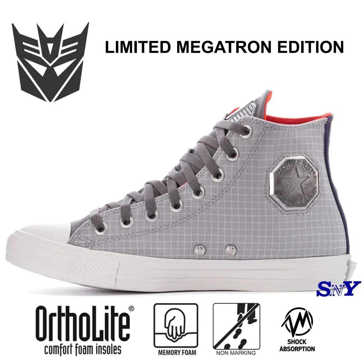 Converse Chuck Taylor All Star Transformers Megatron Limited Edition Men`s 10.5M