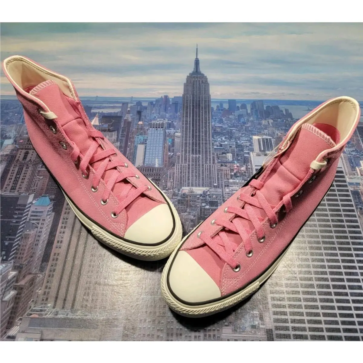 Converse Chuck Taylor All Star Pro High Top Suede Oops Pink Sz 11.5 A06648c