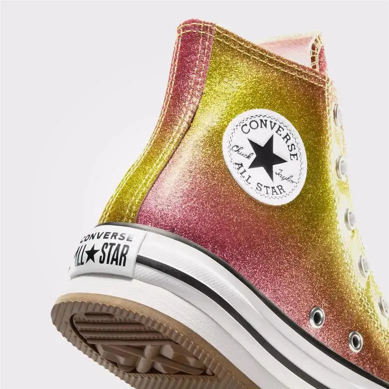 Converse shoes - Converse Chuck Taylor All Star Lift - Citrus Glitz - A07404C 2