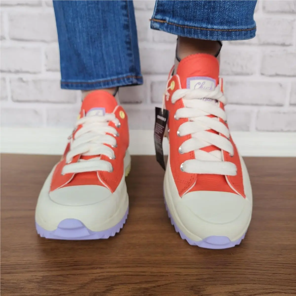 Converse shoes - Converse Run Star Hike - Run Star Hike - A16289C - Orange (UPC: 194435615684) 3