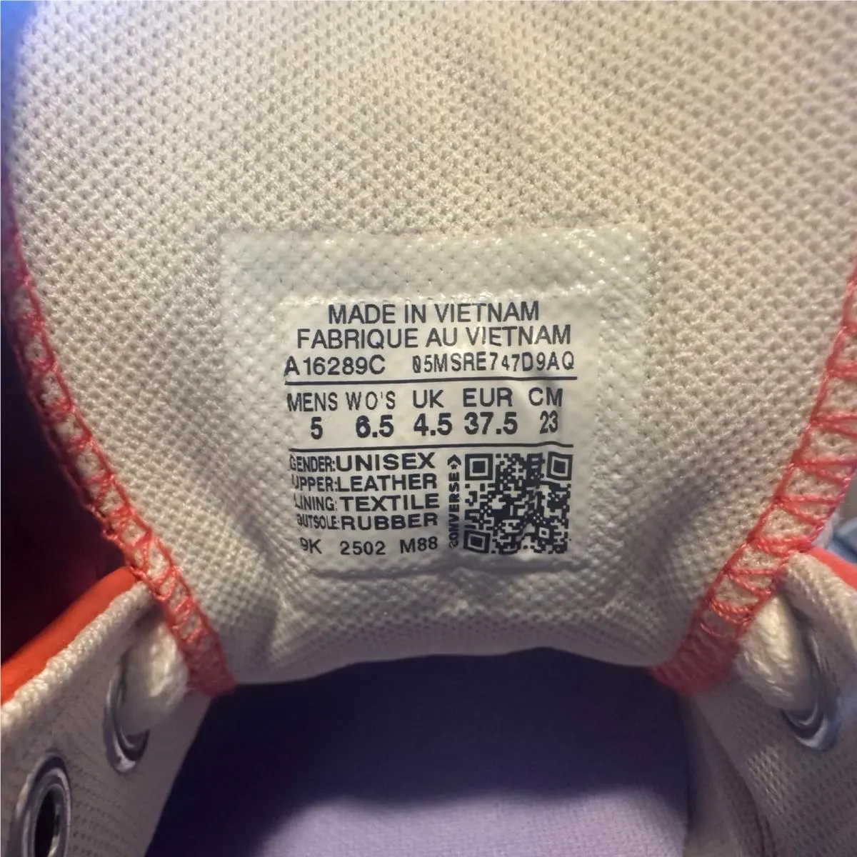 Converse shoes - Converse Run Star Hike - Run Star Hike - A16289C - Orange (UPC: 194435615684) 6