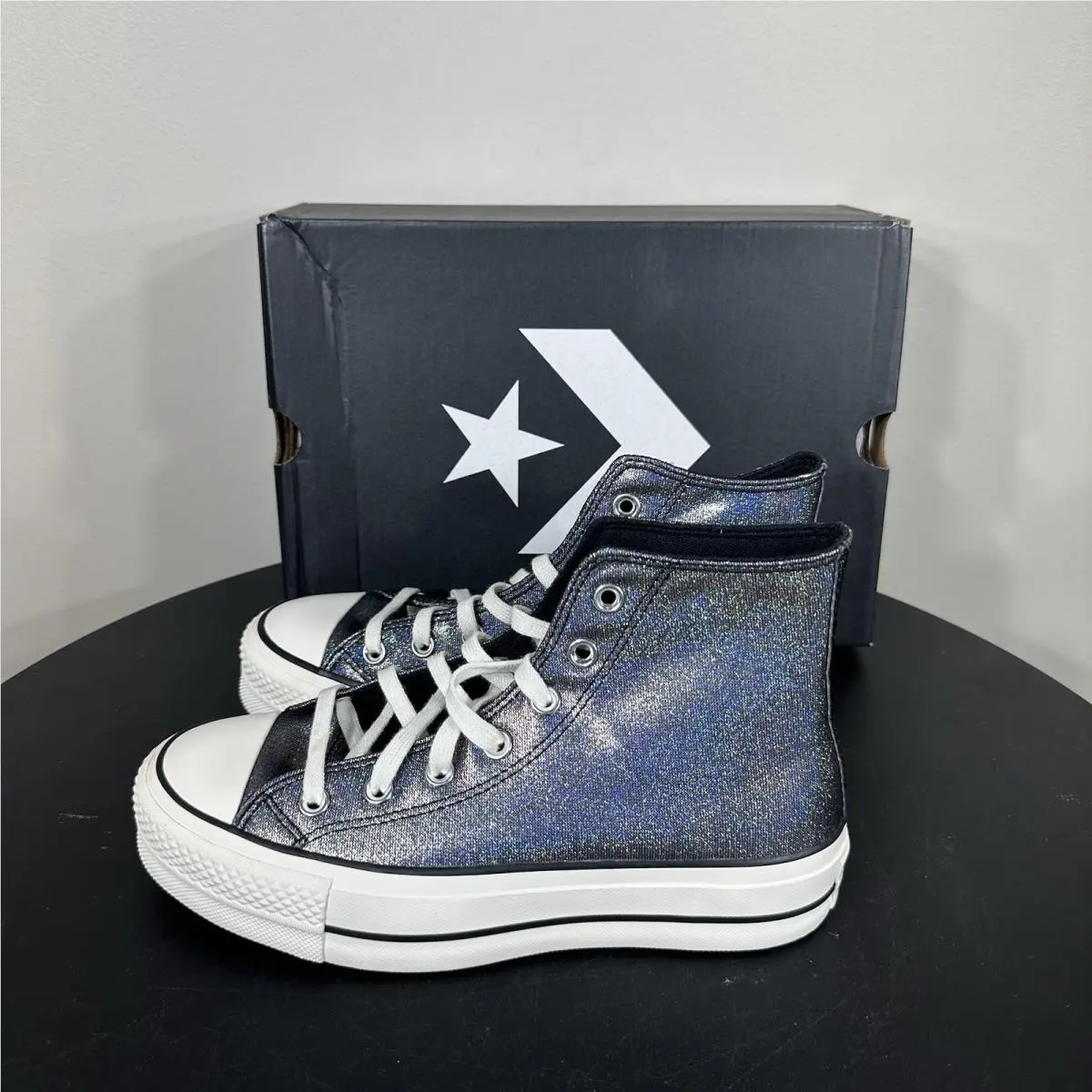Converse shoes - Converse Chuck Taylor All-Star Lift Platform - A13384C - Black 4