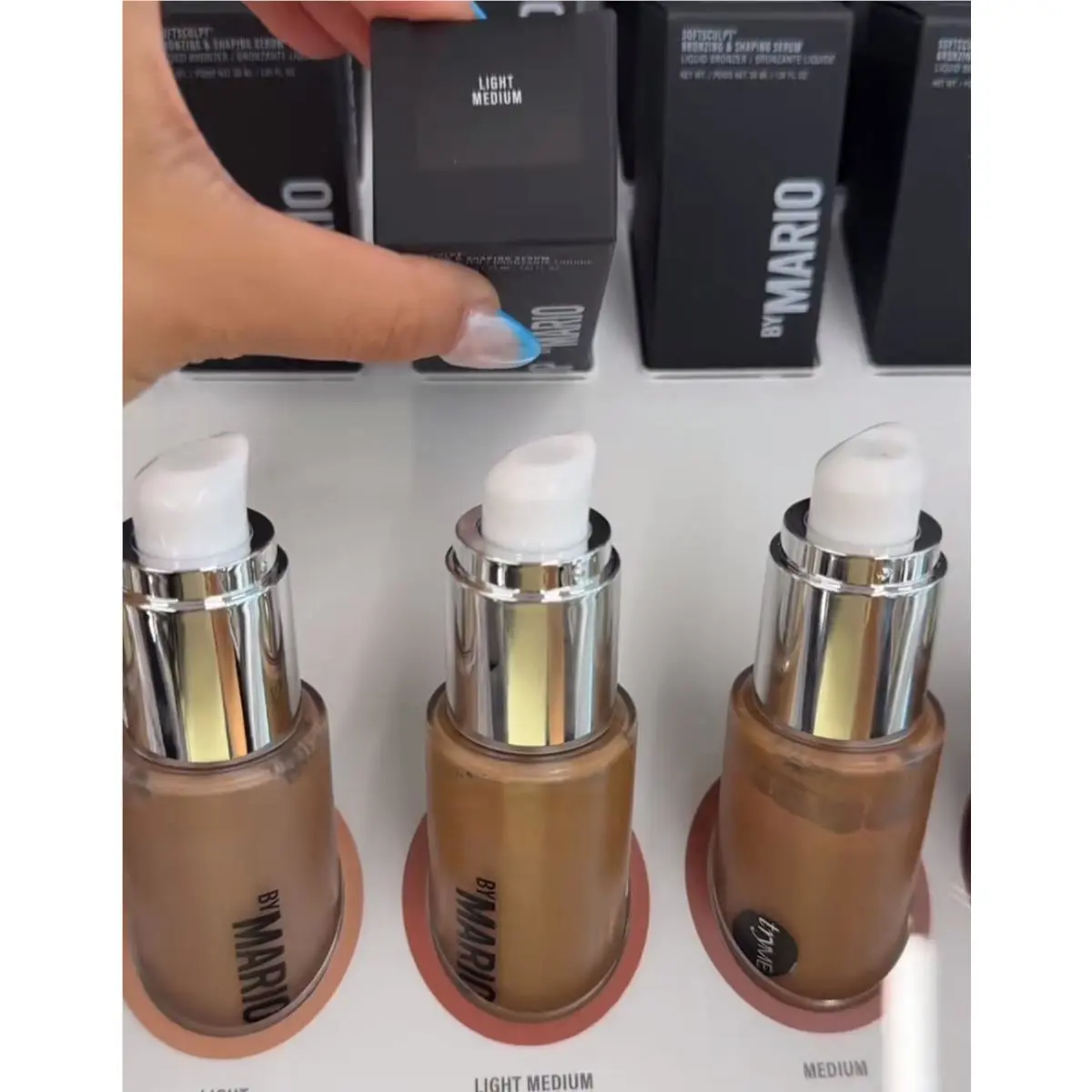 Makeup Softsculpt® Multi-use Bronzing & Shaping Serum by Mario Softsculpt Multi-use Bronzing Shaping Serum Pick 1 Shade Fair - natural skin-like finish for fair skin tone