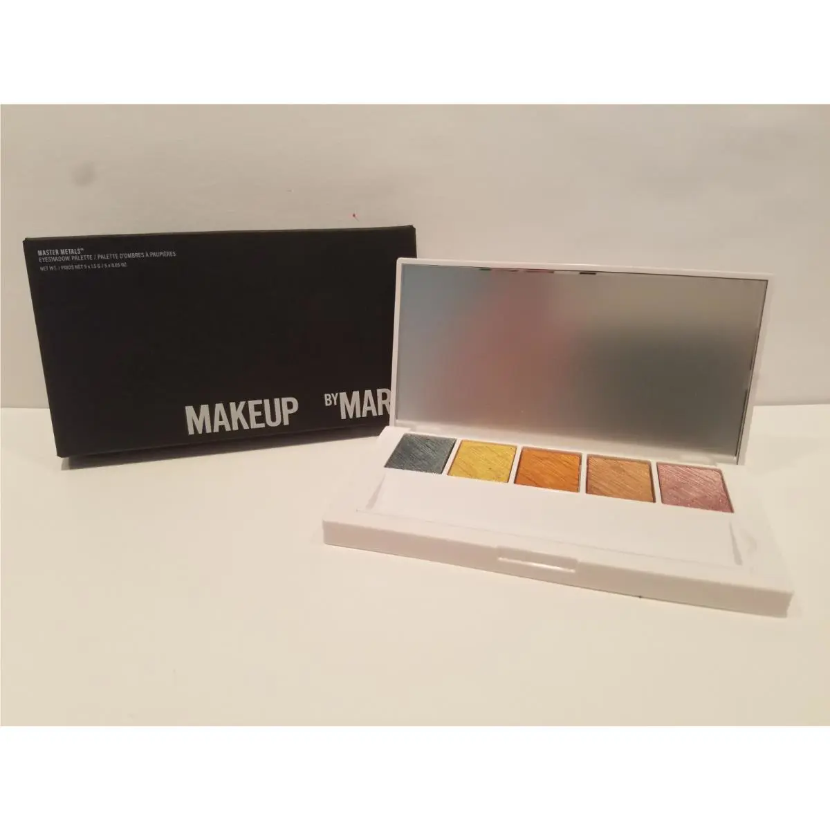 Makeup By Mario Master Metals Eyeshadow Palette 5 Shades 0.25 Oz