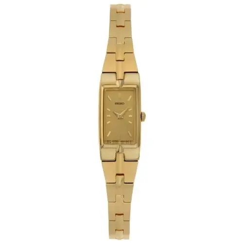 Seiko SZZC44 Women`s Gold Tone Stainless Steel Quartz Dress Watch