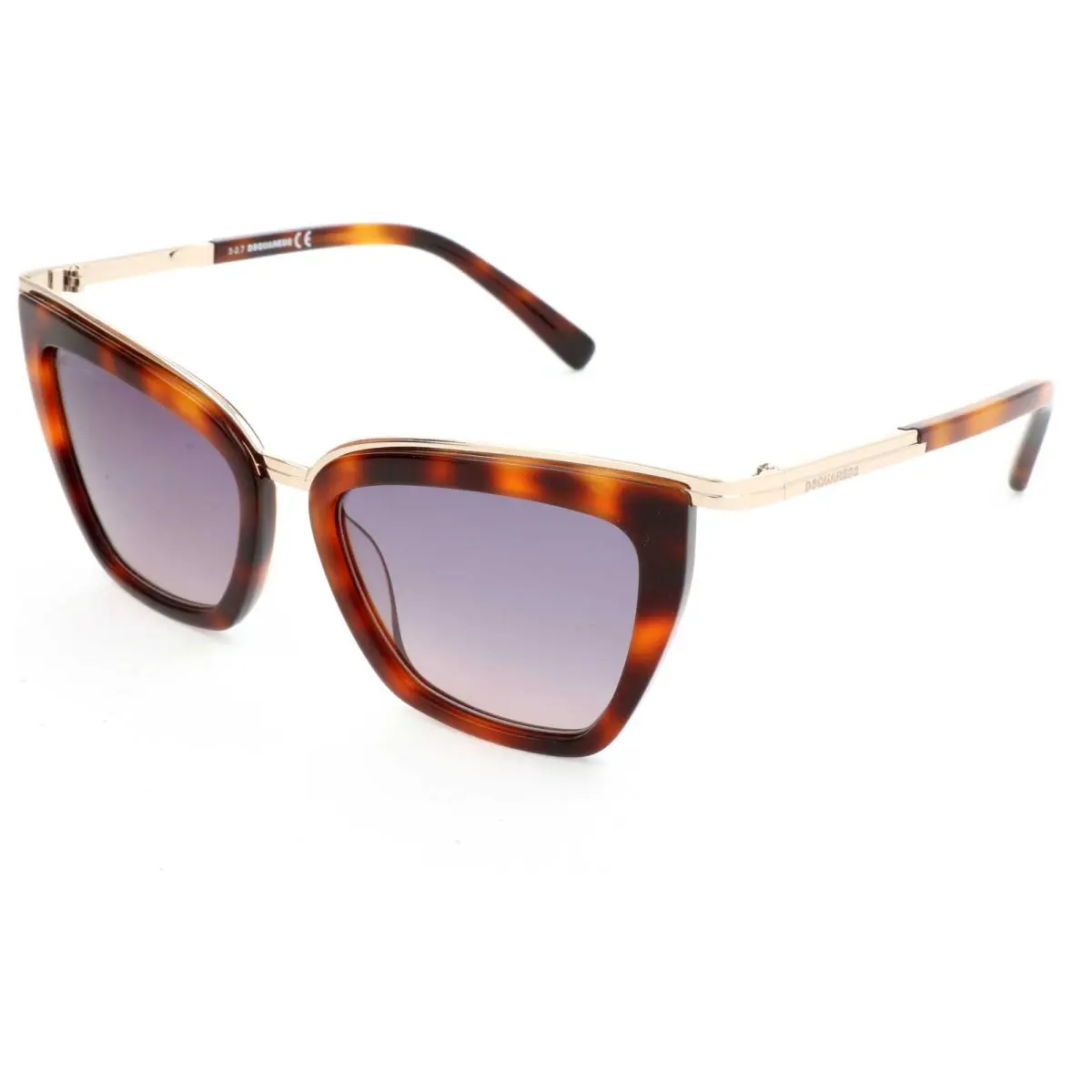 Dsquared2 Women`s 53mm Dark Havana Sunglasses DQ0289-52B-53