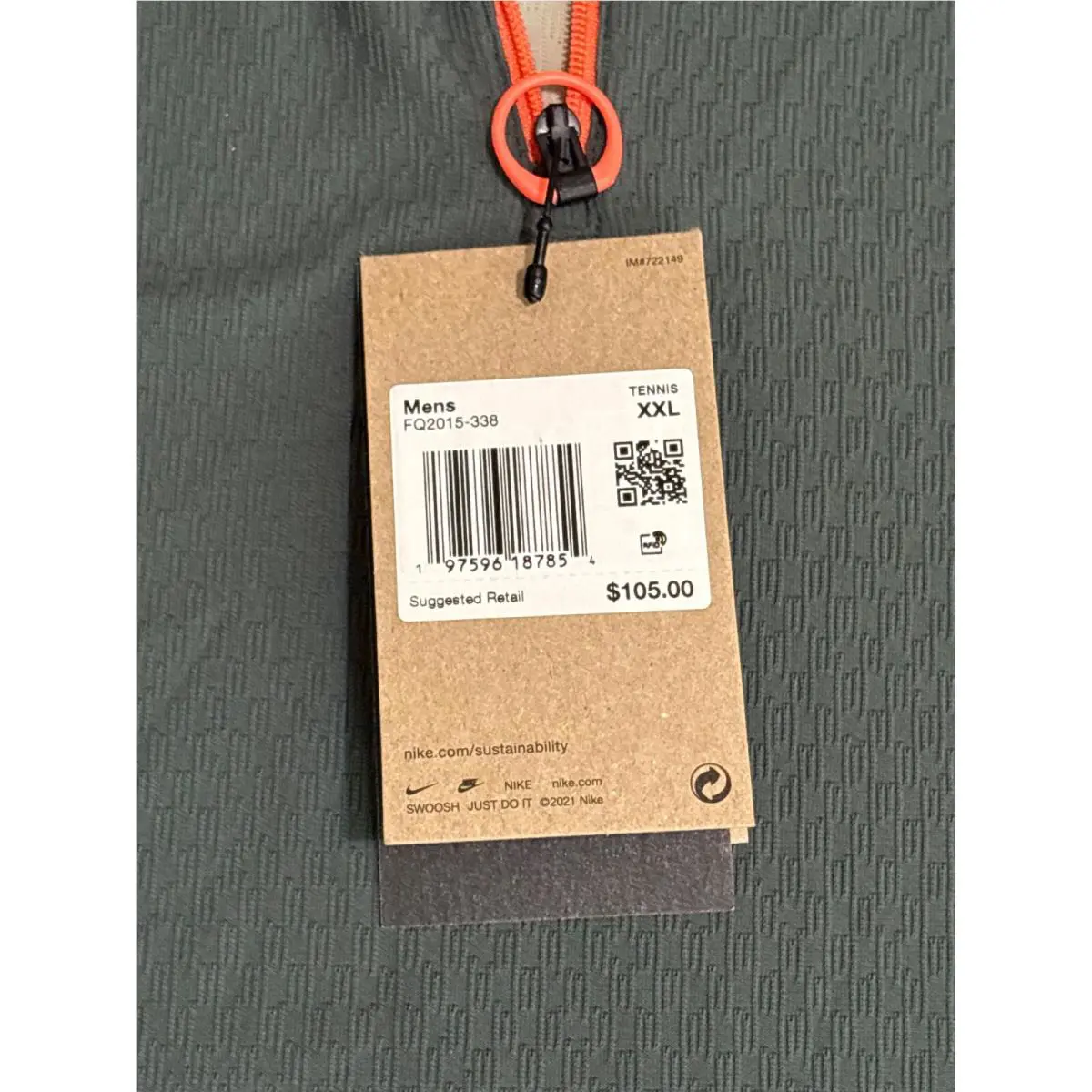 Nike clothing - Nike Dri-Fit - FQ2015580 - Green 20