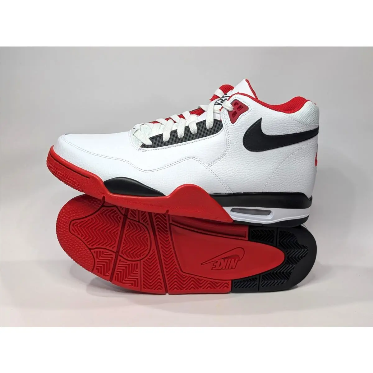 Nike shoes - Nike Flight Legacy - Flight Legacy - BQ4212-100 - White/Black/Red 12