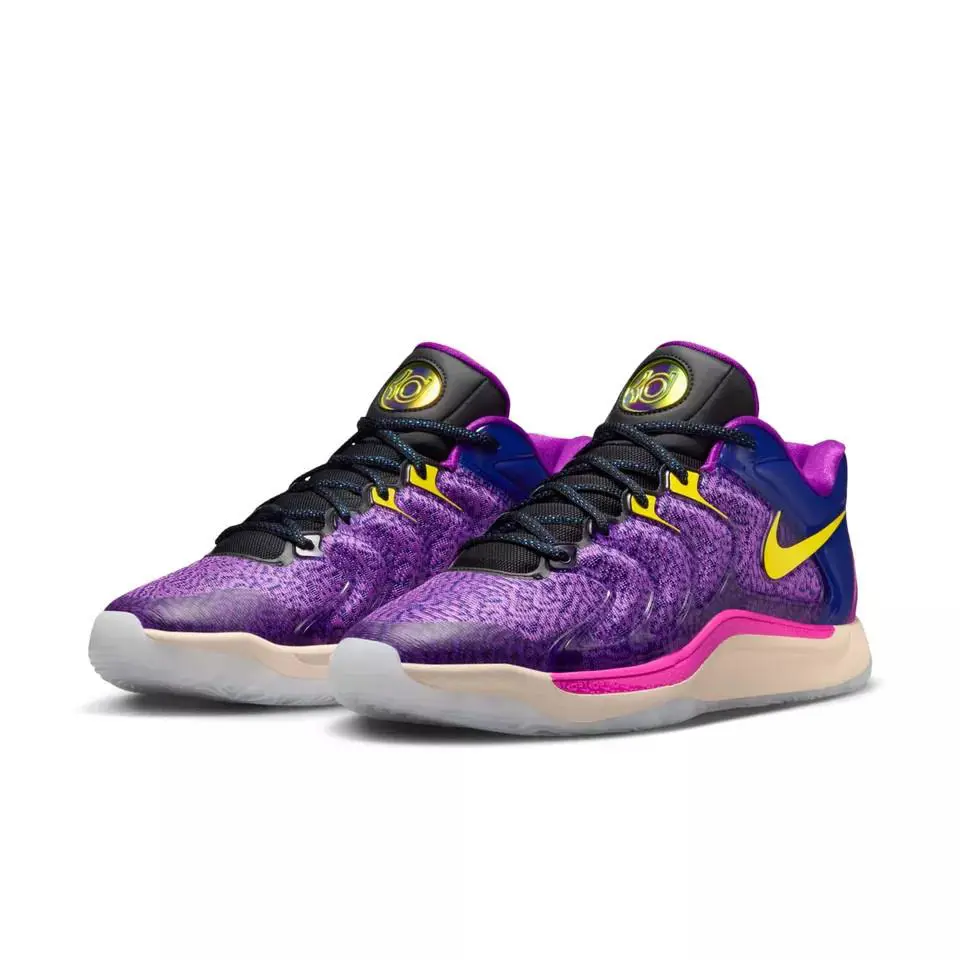 Nike shoes - Nike KD 17 - FJ9487 400 - DEEP ROYAL BLUE OPTI YELLOW 9