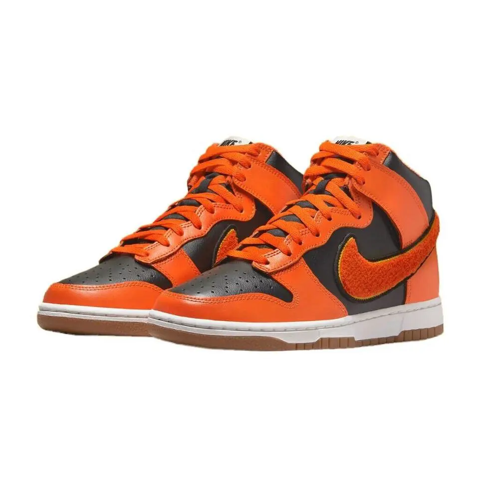 Nike shoes - Nike Dunk Hi - Dunk - DR8805 002 - BLACK /SAFETY ORANGE 1