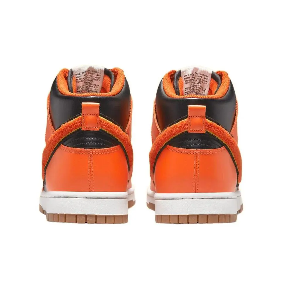 Nike shoes - Nike Dunk Hi - Dunk - DR8805 002 - BLACK /SAFETY ORANGE 5