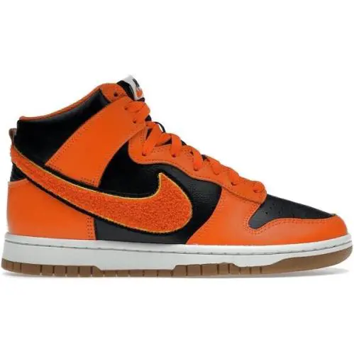 Nike shoes - Nike Dunk Hi - Dunk - DR8805 002 - BLACK /SAFETY ORANGE 7