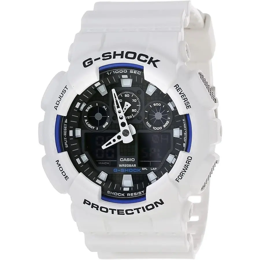 Casio G-shock Bold Face Analog-digital Series Watch GA100B-7A