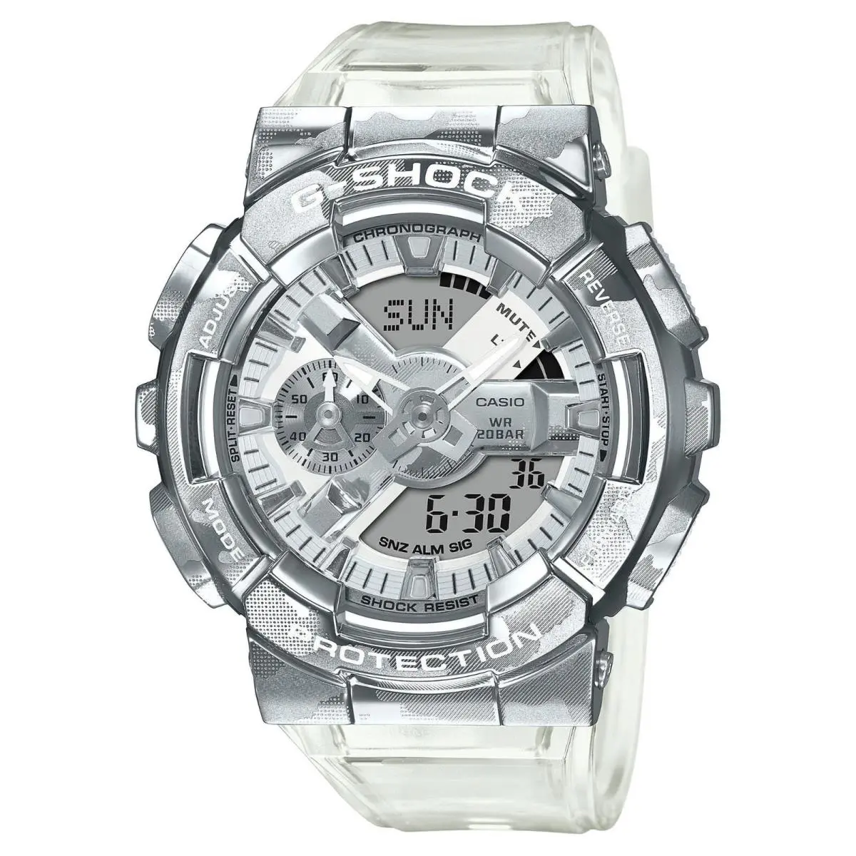 G-shock G-steel Skeleton Camo Mens Watch GM110SCM-1A Retail by Casio