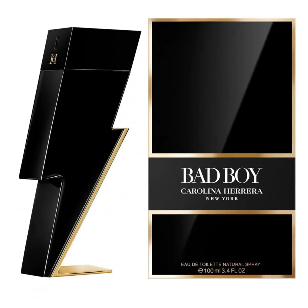 Carolina Herrera Bad Boy Edt 100ml / 3.4 oz