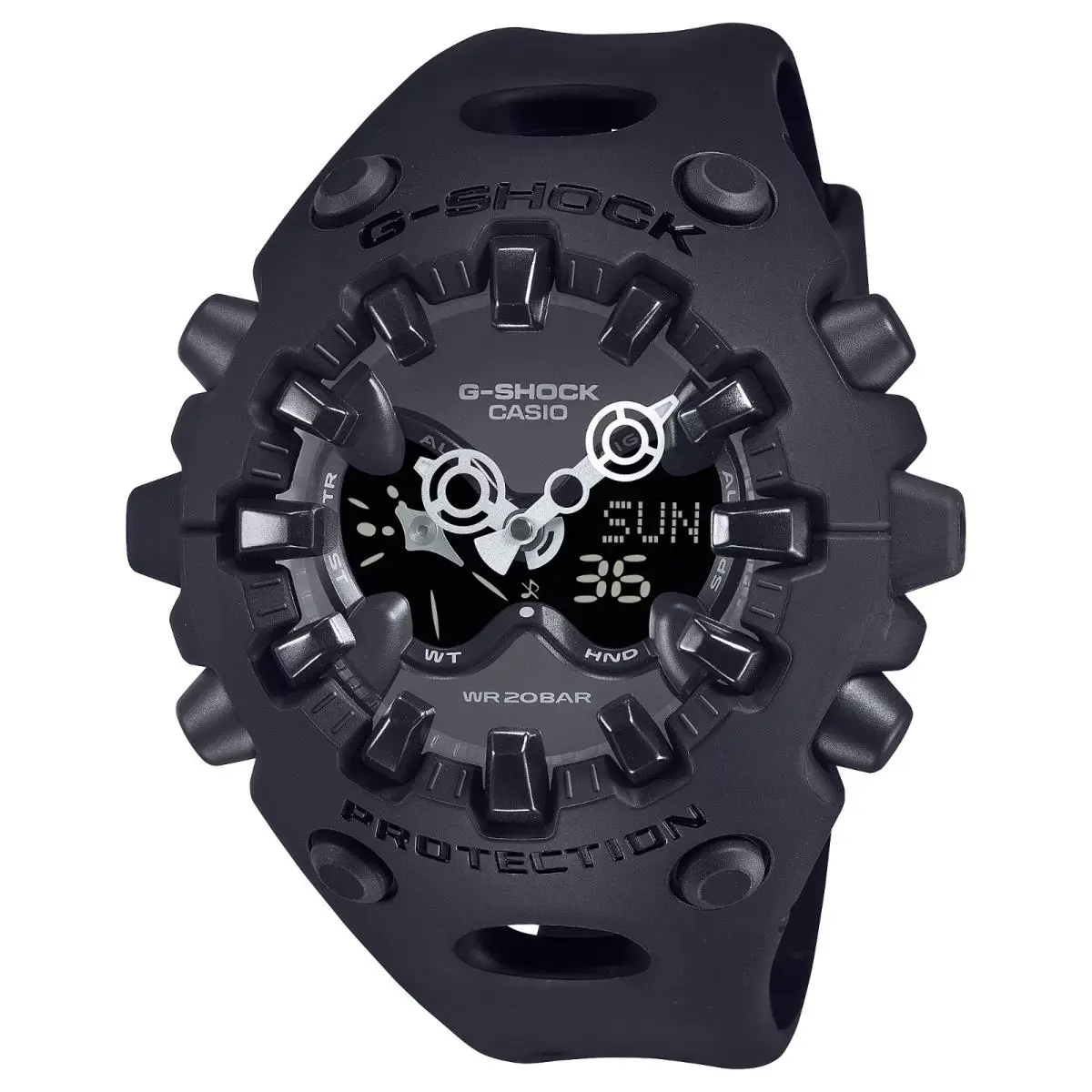 G-shock GA-V01 Series Analog Digital Black Resin Watch GAV01-1A by Casio